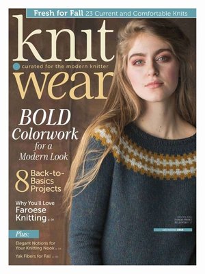 Image de couverture de knit.wear: Fall 2018